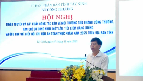 Tuyên truyền, tập huấn công tác bảo vệ môi trường ngành Công Thương