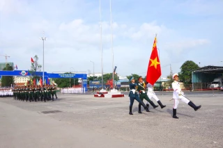 Thượng tướng Nguyễn Trường Thắng kiểm tra công tác chuẩn bị giao lưu quốc phòng biên giới Việt Nam - Campuchia