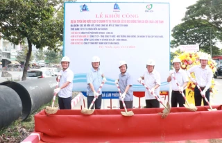 Tây Ninh: Khởi công tuyến ống cấp nước sạch cho các xã vùng hạ