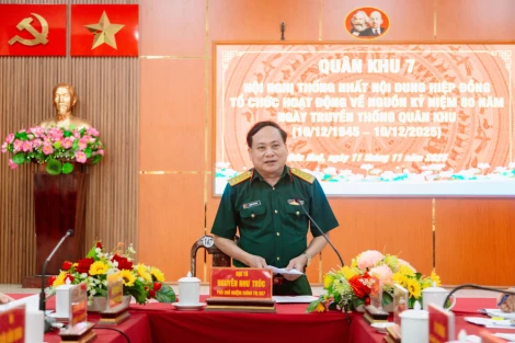 Quân khu 7 hiệp đồng tổ chức hoạt động về nguồn kỷ niệm 80 năm Ngày truyền thống