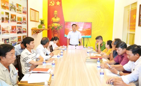 Tân Tập triển khai công tác thi hành án hình sự và tái hòa nhập cộng đồng