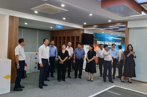 Tây Ninh khảo sát, học tập kinh nghiệm xây dựng đề án thành lập Trung tâm đổi mới sáng tạo tỉnh