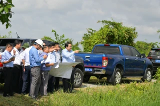 55km tuyến Vành đai 4 TP.HCM qua Tây Ninh đã bàn giao cọc giải phóng mặt bằng