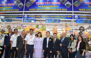 Tây Ninh tham gia Triển lãm quốc tế Công nghiệp thực phẩm Việt Nam 2025