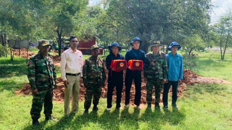 Đội K71 quy tập 15 bộ hài cốt liệt sĩ Việt Nam tại Campuchia