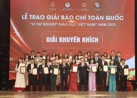 Lần đầu tiên Báo và phát thanh, truyền hình Tây Ninh đoạt Giải báo chí toàn quốc về lĩnh vực giáo dục