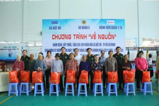 Nhiều hoạt động ý nghĩa chào mừng kỷ niệm 60 năm Ngày truyền thống Sư đoàn 5