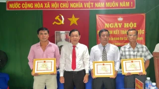 Xã Hậu Thạnh: Sôi nổi Ngày hội đại đoàn kết toàn dân tộc tại ấp Kênh Bùi Cũ