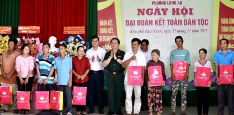 Đại tướng Nguyễn Trọng Nghĩa dự Ngày hội Đại đoàn kết toàn dân tộc tại tỉnh Tây Ninh