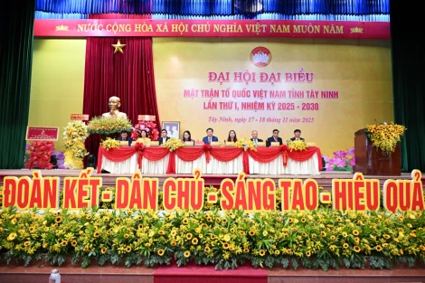 Phó Bí thư Tỉnh ủy Nguyễn Thanh Hải được hiệp thương cử giữ chức Chủ tịch UBMTTQ Việt Nam tỉnh Tây Ninh lần thứ I