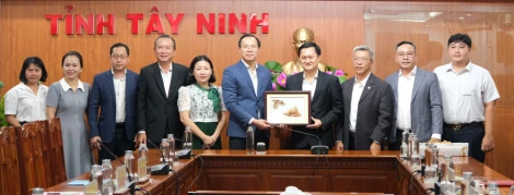 Tây Ninh tăng cường hợp tác trong lĩnh vực công nghệ cao và đào tạo nhân lực