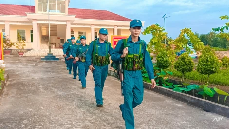 Xã Bình Thành: Tổng kết nhiệm vụ quân sự - quốc phòng năm 2025