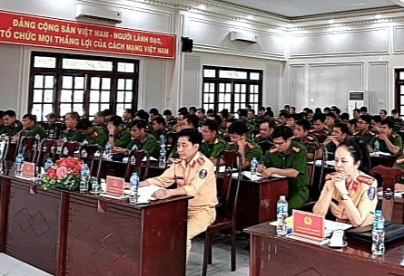 Tập huấn nghiệp vụ cho Công an cấp xã năm 2025