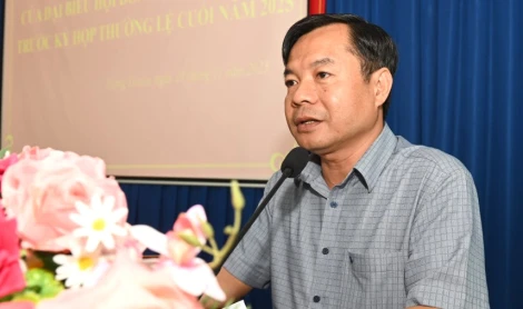 Tổ đại biểu số 4 HĐND tỉnh tiếp xúc cử tri xã Hưng Thuận