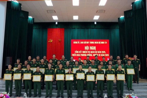 Trung đoàn BB174 quyết tâm hoàn thành xuất sắc nhiệm vụ năm 2026