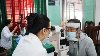 Xã Bến Lức: Phối hợp thực hiện chương trình 'Mở ra hành trình kỳ diệu từ đôi mắt sáng khỏe'