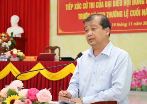 Xã Tân Lập: Người dân quan tâm nhiều nội dung thuộc lĩnh vực đất đai