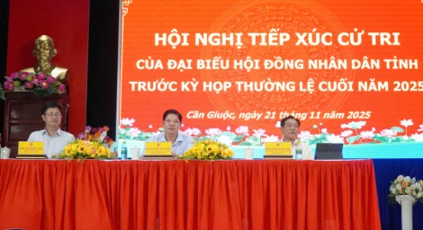 Cử tri các xã: Phước Lý, Mỹ Lộc và Cần Giuộc kiến nghị về quản lý quy hoạch, đất đai, hạ tầng