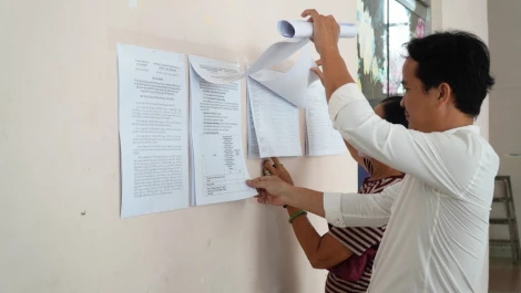 Đẩy nhanh tiến độ giải phóng mặt bằng để xây dựng cầu, đường dẫn vào 3 cầu trên Đường tỉnh 827E