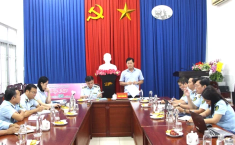 Chi cục Quản lý thị trường Tây Ninh kiểm điểm, đánh giá chất lượng đội ngũ lãnh đạo, quản lý năm 2025