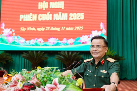 Đảng ủy Quân sự tỉnh Tây Ninh lãnh đạo thực hiện thắng lợi nhiệm vụ năm 2025