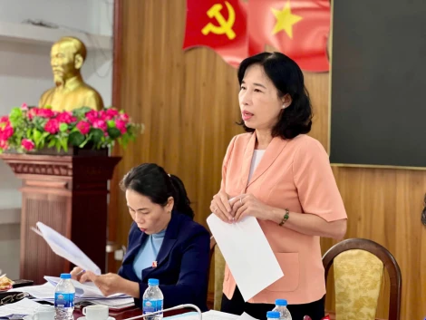 Đoàn giám sát của HĐND tỉnh làm việc với Sở Y tế về tình hình cung cấp thuốc bảo hiểm y tế và vật tư y tế