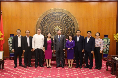 Lãnh đạo tỉnh Tây Ninh tiếp Tổng Lãnh sự Cộng hòa Cuba tại TP.Hồ Chí Minh