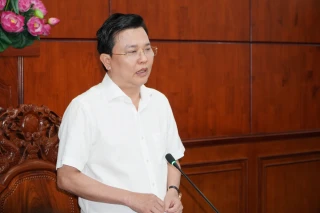 Phó Bí thư Tỉnh ủy Nguyễn Thanh Hải cho ý kiến văn kiện Đại hội đại biểu các tổ chức chính trị - xã hội