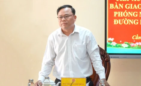 Xã Cần Giuộc vận động nhận tiền bồi thường, bàn giao mặt bằng dự án Đường tỉnh 827E