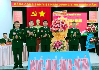 Đồn Biên phòng Cửa khẩu Mỹ Quý Tây tổ chức Đại hội quân nhân nhiệm kỳ 2025-2027
