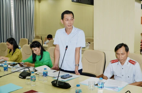 Thẩm tra các nội dung tư pháp, nội chính trình tại Kỳ họp thứ 7 HĐND tỉnh