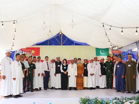 Cộng đồng Hồi giáo tỉnh Tây Ninh phát huy tinh thần đoàn kết tôn giáo, dân tộc