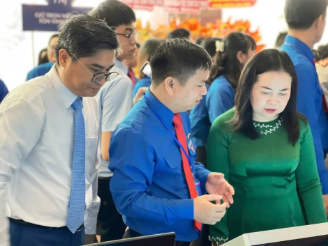 Không gian chuyển đổi số thu hút đoàn viên thanh niên