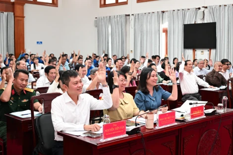 Thỏa thuận cơ cấu, thành phần, số lượng người ứng cử đại biểu Quốc hội và HĐND tỉnh nhiệm kỳ 2026-2031