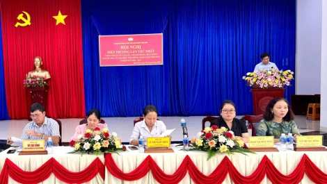 Chiều 05/12, Ban Thường trực UBMTTQ Việt Nam phường Bình Minh, tỉnh Tây Ninh, tổ chức Hội nghị hiệp thương lần thứ nhất để thỏa thuận về cơ cấu, thành phần, số lượng người ứng cử đại biểu HĐND phường, nhiệm kỳ 2026-2031.