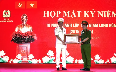 Trại giam Long Hòa kỷ niệm 10 năm thành lập