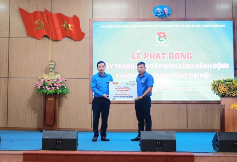 Tuổi trẻ Tây Ninh ra quân 'Ngày Thanh niên cùng hành động'