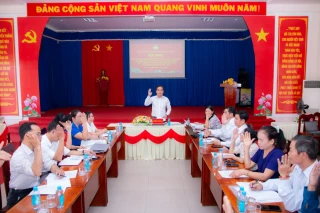 UBMTTQ Việt Nam xã Tân Thành tổ chức hội nghị hiệp thương lần thứ nhất