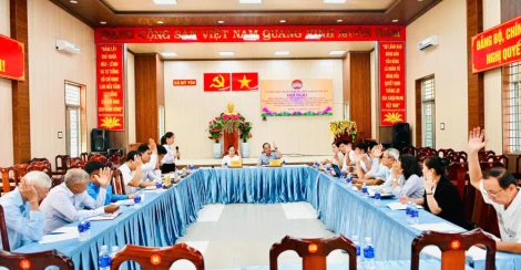 UBMTTQ Việt Nam xã Mỹ Yên: Hiệp thương lần thứ nhất giới thiệu ứng cử đại biểu HĐND xã, nhiệm kỳ 2026-2031