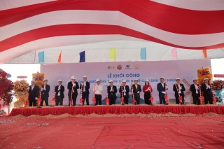 Khởi công dự án chăn nuôi ứng dụng công nghệ cao tại xã Tân Hội