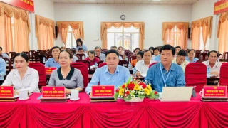 UBMTTQ Việt Nam xã Đức Huệ: Hội nghị hiệp thương lần thứ nhất giới thiệu ứng cử đại biểu HĐND xã