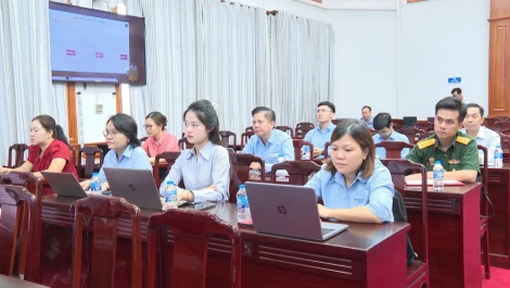 Tập huấn bồi dưỡng nghiệp vụ khai thác Cổng Thông tin điện tử