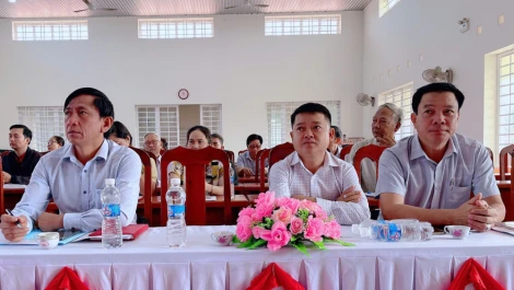 UBMTTQ Việt Nam xã Trà Vong tổ chức hội nghị hiệp thương lần thứ nhất về cơ cấu ứng cử đại biểu HĐND xã nhiệm kỳ 2026-2031