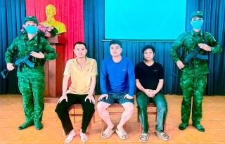 Bộ đội Biên phòng Tây Ninh bắt 3 đối tượng có hành vi nhập cảnh trái phép