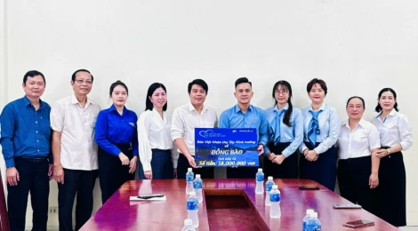 Bảo việt nhân thọ Tây Ninh hướng về đồng bào vùng bão, lũ