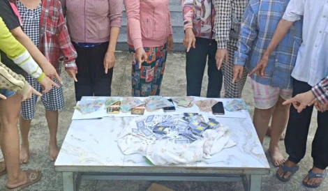 Công an xã Thạnh Đức bắt nhóm đánh bạc ăn thua bằng tiền