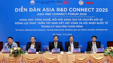 Diễn đàn ASIA R&D CONNECT 2025: Khơi mở động lực phát triển mới cho Tây Ninh trong kỷ nguyên chuyển đổi số
