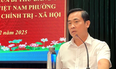 Phường Kiến Tường tổ chức hội nghị tiếp xúc, đối thoại với MTTQ và các tổ chức chính trị – xã hội phường