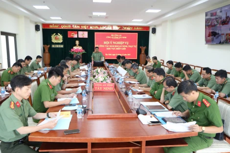 Giữ vững an ninh trên tuyến biên giới