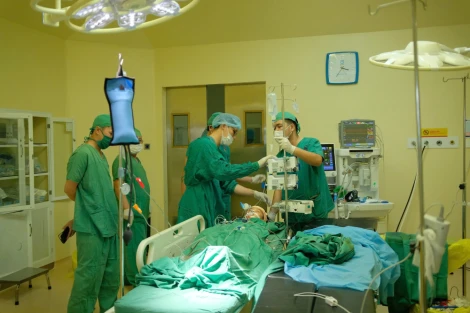 Một trường hợp bị tai nạn giao thông rất cần được cứu giúp